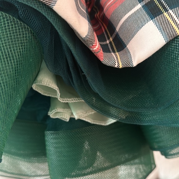 ACCEPTING OFFERS Posh Cheeks Girl Holiday Plaid Dress New - Picture 13 of 13